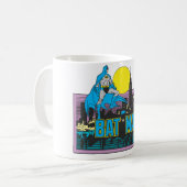 Batman & Buchstaben Kaffeetasse (Vorderseite Links)