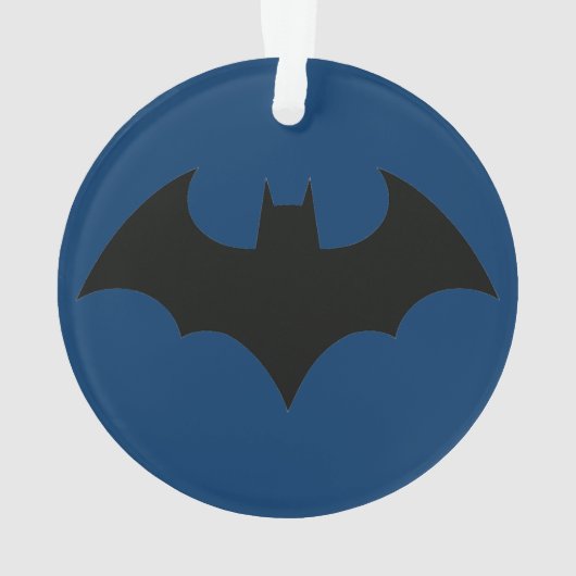 Batman Button Ornament (Rückseite)