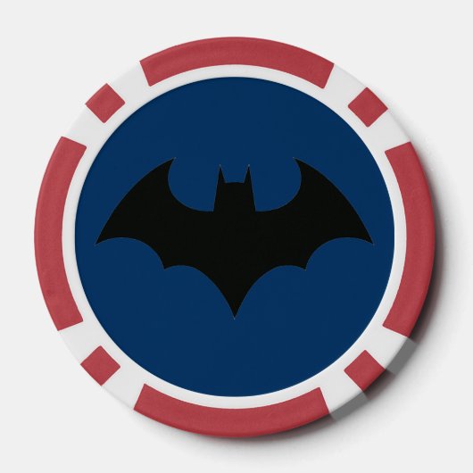Batman Button Pokerchips (Rückseite)