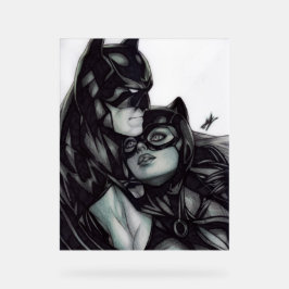 Batman & Catwoman ~ Bruce wayne & Selina Kyle Acrylschild