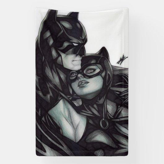 Batman & Catwoman ~ Bruce wayne & Selina Kyle Banner (Vertikal)