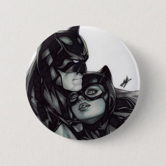 Batman & Catwoman ~ Bruce Wayne & Selina Kyle Button