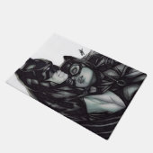 Batman & Catwoman ~ Bruce wayne & Selina Kyle Fußmatte (Schrägansicht)