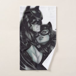 Batman & Catwoman ~ Bruce wayne & Selina Kyle Handtuch