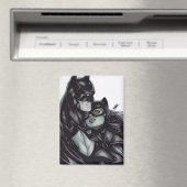 Batman & Catwoman ~ Bruce wayne & Selina Kyle Magnet (In Situ (Geschirrspüler))