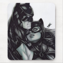 Batman & Catwoman ~ Bruce wayne & Selina Kyle Mousepad