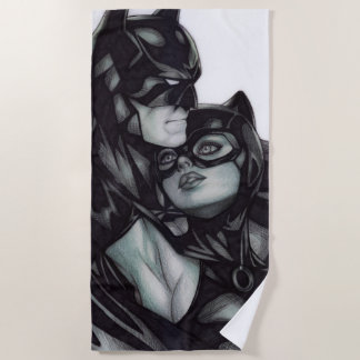 Batman & Catwoman ~ Bruce wayne & Selina Kyle Strandtuch