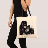 Batman & Catwoman ~ Bruce wayne & Selina Kyle Tragetasche (Vorderseite (Produkt))