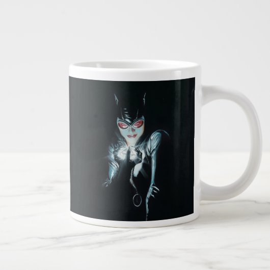 Batman Catwoman Faces of Evil Cover Illustration Jumbo-Tasse (Rechts)