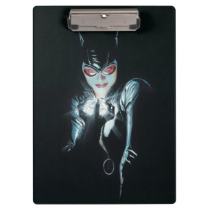 Batman Catwoman Faces of Evil Cover-Illustration Klemmbrett