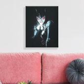 Batman Catwoman Faces of Evil Cover Illustration Leinwanddruck (Insitu (Wohnzimmer))