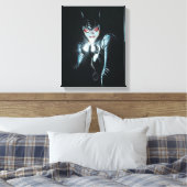 Batman Catwoman Faces of Evil Cover Illustration Leinwanddruck (Insitu (Schlafzimmer))