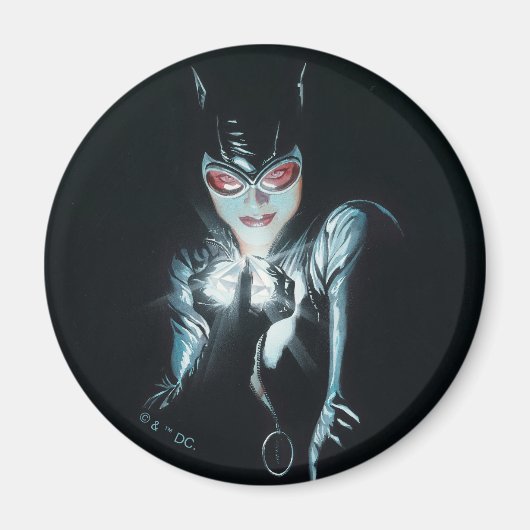Batman Catwoman Faces of Evil Cover Illustration Magnet (Vorne)