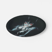Batman Catwoman Faces of Evil Cover Illustration Pappteller (Schrägansicht)