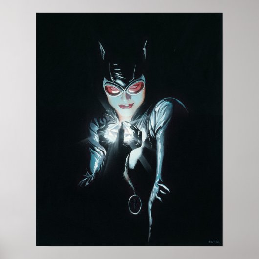 Batman Catwoman Faces of Evil Cover Illustration Poster (Vorne)