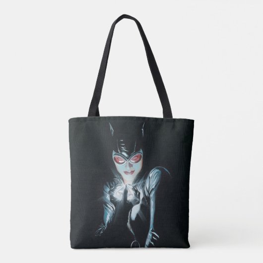 Batman Catwoman Faces of Evil Cover Illustration Tasche (Rückseite)