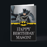 Batman | Chalkboard Happy Birthday Card Karte<br><div class="desc">Senden Sie mit dieser anpassbaren Batman Chalkboard Happday Card überragende Geburtstagswünsche! Mit Batman in Aktion und fett inspiriert Chalkboard-Text kombiniert diese Karte dynamisches Design mit einer persönlichen Touch. Fügen Sie Ihre eigene Nachricht hinzu,  um sie zum perfekten Anlass für den besonderen Tag eines jeden Batman-Fans zu machen.</div>