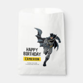 Batman | Chalkboard Happy Birthday Geschenktütchen (Vorderseite)