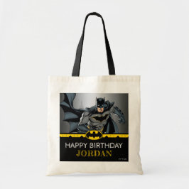 Batman | Chalkboard Happy Birthday Tragetasche