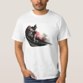 Batman City Smoke T-Shirt (Vorderseite)