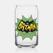 Batman Classic TV-Serien-Logo Dosenglas (Vorderseite)