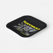 Batman-Comic-Dreipanel-Grafik Pappteller (Gewinkelt)