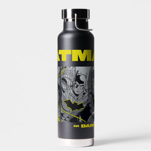 Batman-Comic-Dreipanel-Grafik Trinkflasche