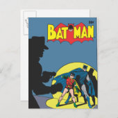 Batman Comic - mit Robin Postkarte (Vorne/Hinten)