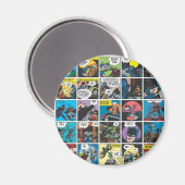 Batman Comic Panel 5x5 Magnet (Vorderseite/Rückseite)