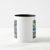 Batman Comic Panel 5x5 Tasse (Zentrum)