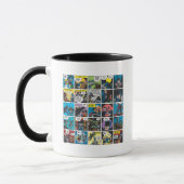 Batman Comic Panel 5x5 Tasse (Links)