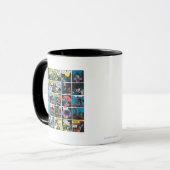 Batman Comic Panel 5x5 Tasse (Vorderseite Links)