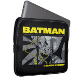 Batman-Comic-Tri-Panel-Grafik Laptopschutzhülle (Vorne Rechts)