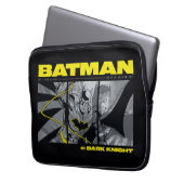 Batman-Comic-Tri-Panel-Grafik Laptopschutzhülle (Vorderseite Links)