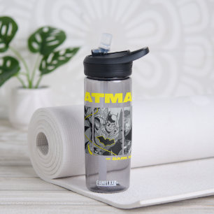 Batman-Comic-Tri-Panel-Grafik Trinkflasche