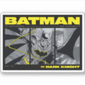 Batman Comic Tri-Panel Graphic Aufkleber (Vorderseite)