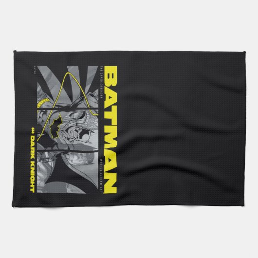 Batman Comic Tri-Panel Graphic Geschirrtuch (Horizontal)