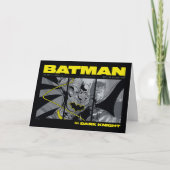 Batman Comic Tri-Panel Graphic Karte (Vorderseite)