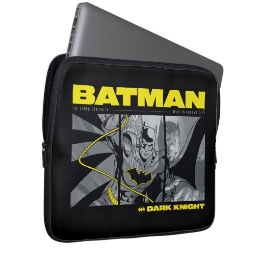 Batman Comic Tri-Panel Graphic Laptopschutzhülle (Vorne Rechts)