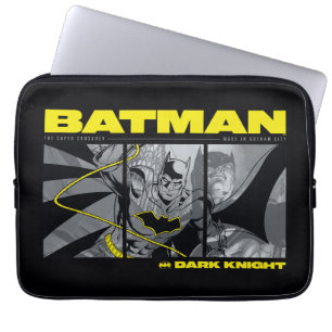 Batman Comic Tri-Panel Graphic Laptopschutzhülle