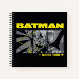 Batman Comic Tri-Panel Graphic Notizblock