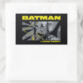 Batman Comic Tri-Panel Graphic Rechteckiger Aufkleber (Tasche)