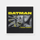 Batman Comic Tri-Panel Graphic Serviette (Vorderseite)