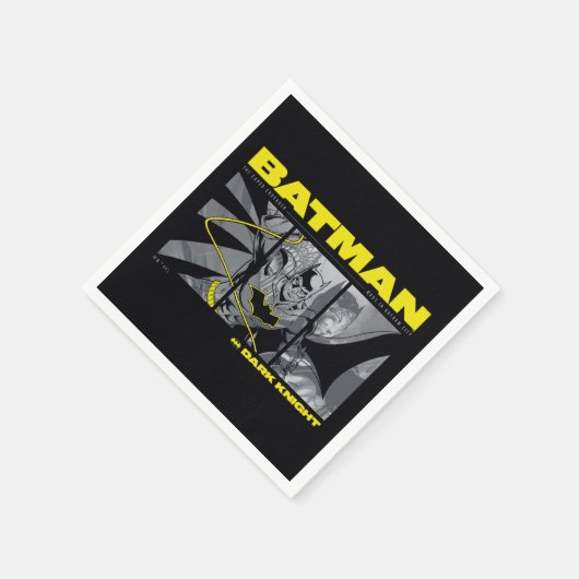 Batman Comic Tri-Panel Graphic Serviette (Ecke)