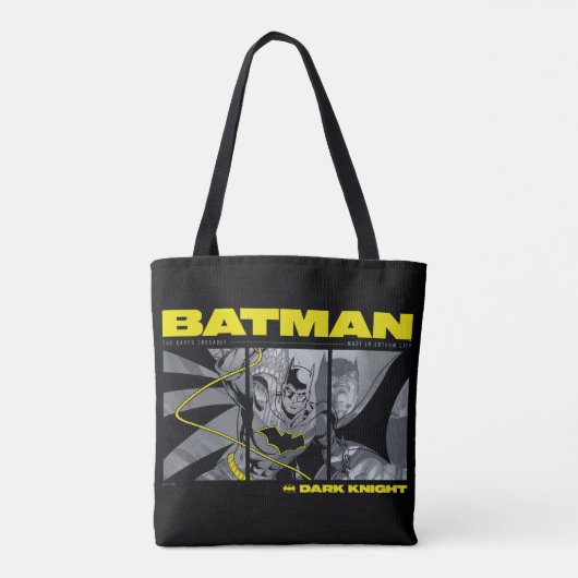 Batman Comic Tri-Panel Graphic Tasche (Rückseite)
