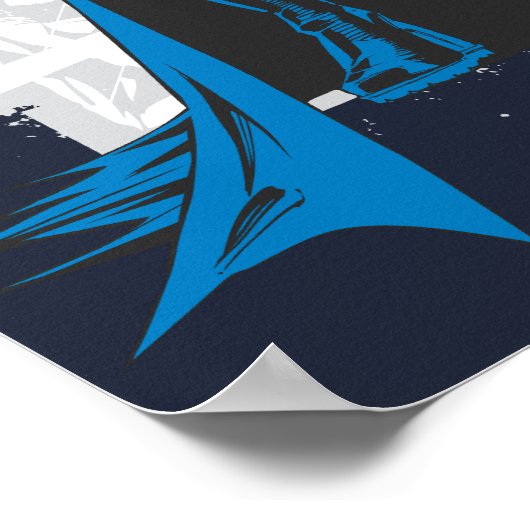 Batman Comic - Vintage Vollansicht Poster (Ecke)