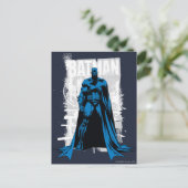 Batman Comic - Vintage Vollansicht Postkarte (Stehend Vorderseite)