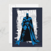 Batman Comic - Vintage Vollansicht Postkarte (Vorne/Hinten)
