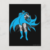 Batman Covers Face Postkarte (Vorderseite)