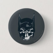 Batman Cowl/Skull-Symbol Button (Vorderseite)